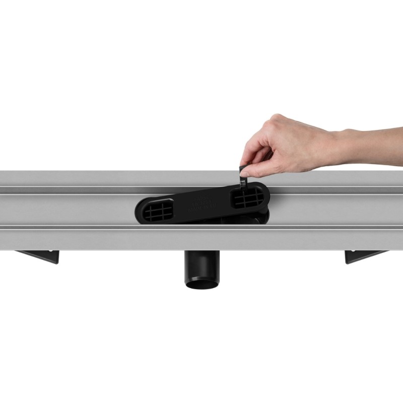 Odpływ liniowy Premium SLX Duo stalowy